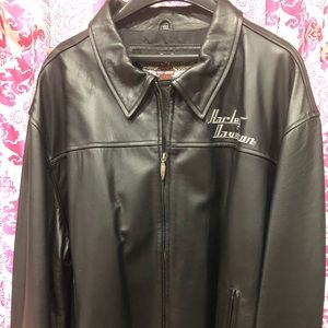 BNWOT Harley Davidson Leather Riding Jacket